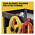 Heavy Duty Adaptable Utility Cart, Plastic, 2 Shelves, 500 lb Capacity, 25.2