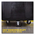 Cube Truck, 149 gal, 600 lb Capacity, Plastic, Black (4619BLA)