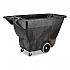 0.5 cu yd Structural Foam Tilt Truck, Utility Duty, 450 lb Capacity, Black (9T13BLA)