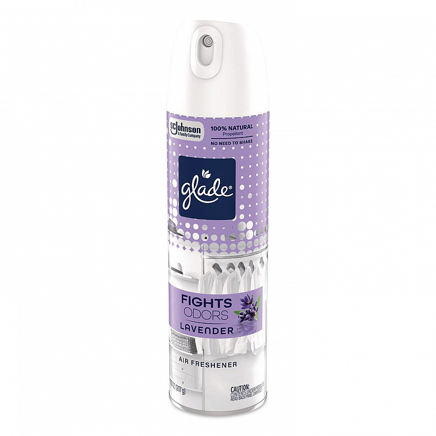 Air Freshener, Lavender, 7.3 oz Aerosol Spray, 6/Carton (391403)