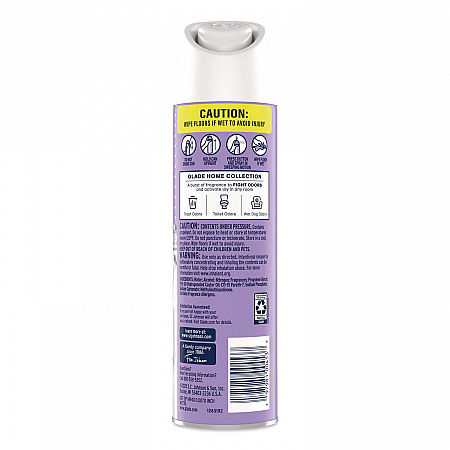 Air Freshener, Lavender, 7.3 oz Aerosol Spray, 6/Carton (391403)