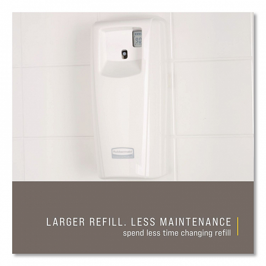 TC Microburst Odor Control System 9000 LCD, 3.6 x 4.33 x 8.75, White (1793535)