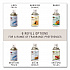 TC Microburst 9000 Air Freshener Refill, Mandarin Orange, 5.3 oz Aerosol Spray, 4/Carton (402093)