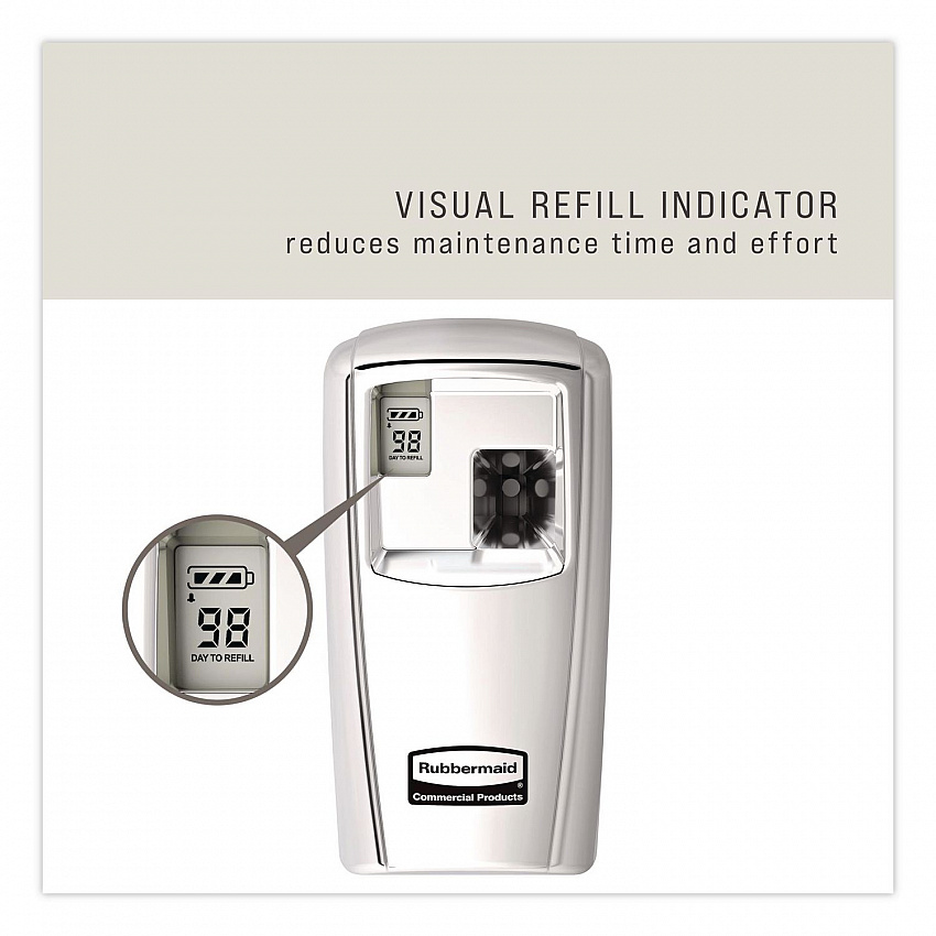 TC Microburst Odor Control System 3000 LCD, 3.25 x 4.33 x 6.6, White (1793532)