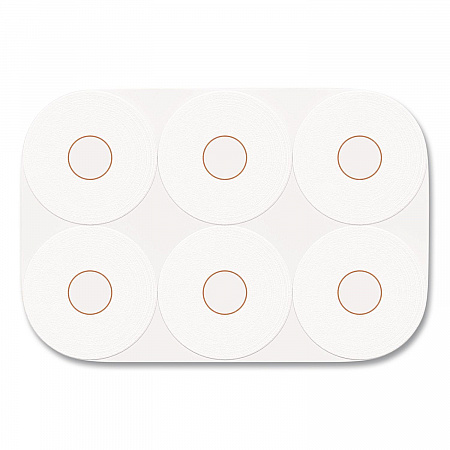 ComfortPlus Toilet Paper Mega Rolls, Septic Safe, 1-Ply, White, 310 Sheets, 12 Mega Rolls/Carton (57098)