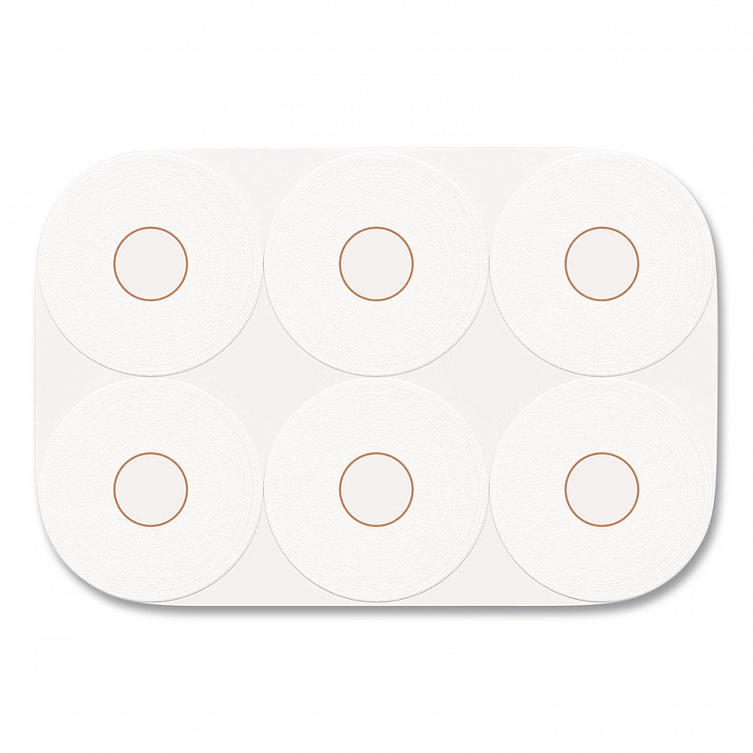ComfortPlus Toilet Paper Mega Rolls, Septic Safe, 1-Ply, White, 310 Sheets, 12 Mega Rolls/Carton (57098)