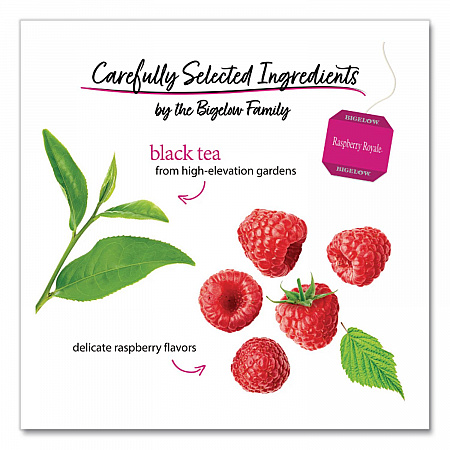 Raspberry Black Tea, Raspberry, 0.34 lbs, 28/Box (003401)