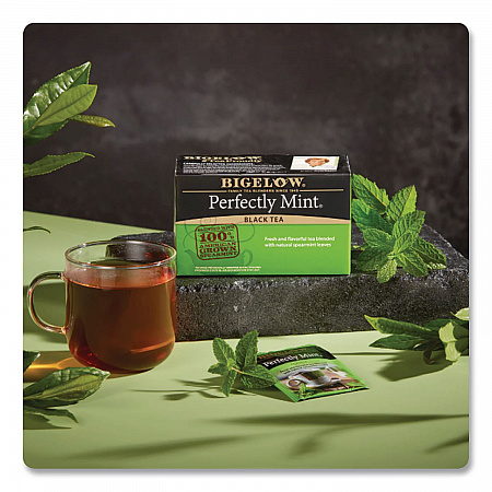 Perfectly Mint Black Tea, 28/Box (10344)