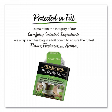 Perfectly Mint Black Tea, 28/Box (10344)