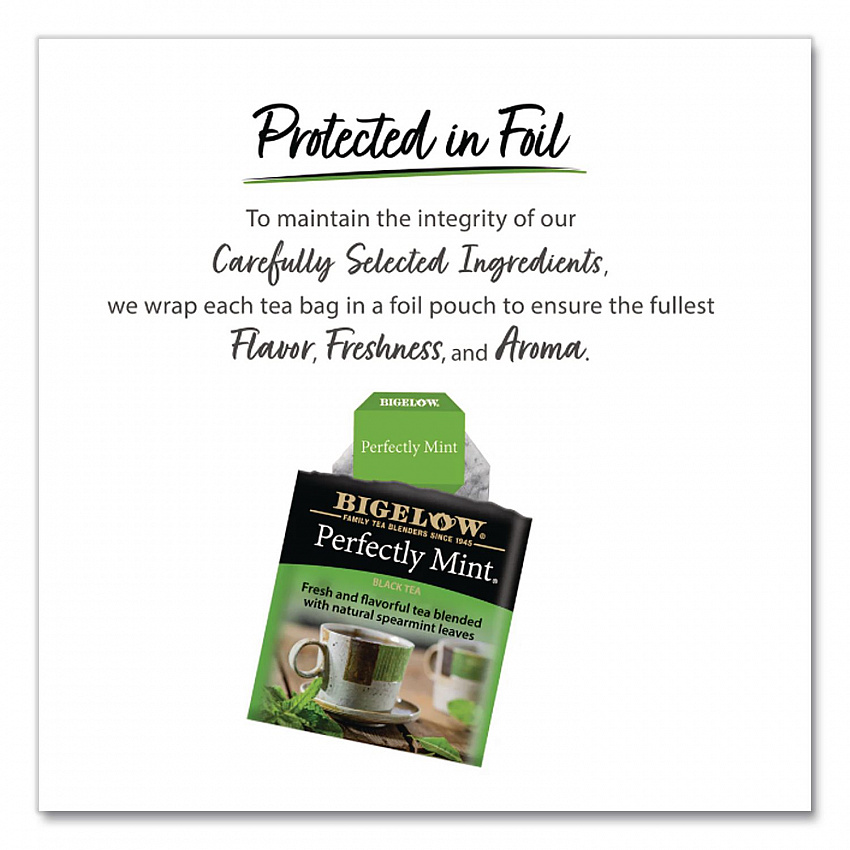 Perfectly Mint Black Tea, 28/Box (10344)