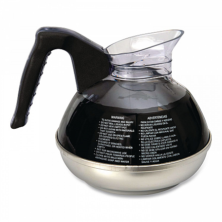 Easy Pour Decanter, 64 oz, Black Handle (6100)