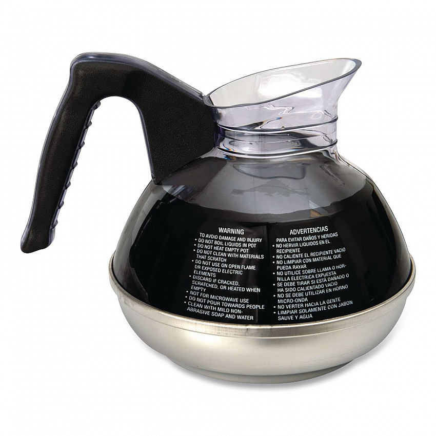 Easy Pour Decanter, 64 oz, Black Handle (6100)