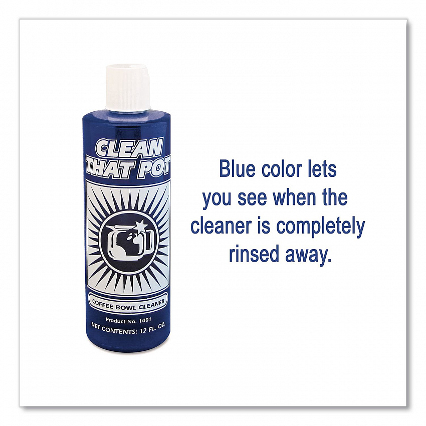 Coffee Bowl Cleaner, 12 oz Bottle (1001)