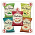 Kettle Cooked Chips Variety Mix, Four Assorted Flavors, 1.38 oz Bags, 30 Bags/Carton (29500010)