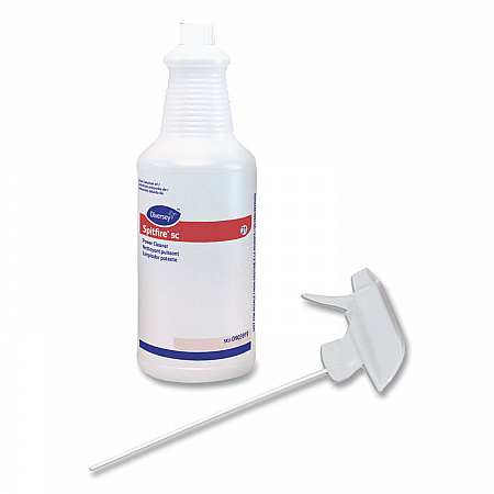 Spitfire SC Power Cleaner Empty Bottle, 32 oz, Clear (D903919)