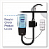 CX10 Counter Mount Soap Dispenser with Metal Spout Fixture, 2,000 mL, 2.28 x 5.82 x 4.04, Chrome (894001)