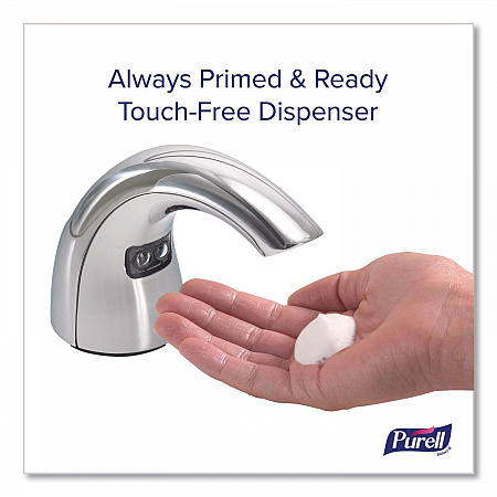 CX10 Counter Mount Soap Dispenser with Metal Spout Fixture, 2,000 mL, 2.28 x 5.82 x 4.04, Chrome (894001)