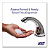 CX10 Counter Mount Soap Dispenser, 2000 mL, 2.28 x 5.82 x 4.04, Chrome (892001)