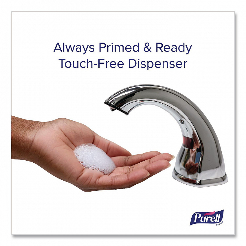 CX10 Counter Mount Soap Dispenser, 2000 mL, 2.28 x 5.82 x 4.04, Chrome (892001)