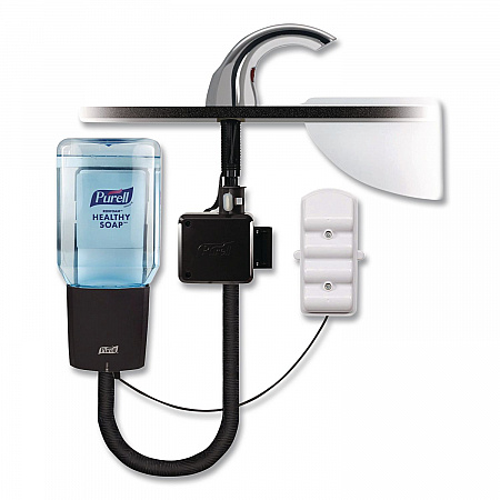CX10 Counter Mount Soap Dispenser, 2000 mL, 2.28 x 5.82 x 4.04, Chrome (892001)