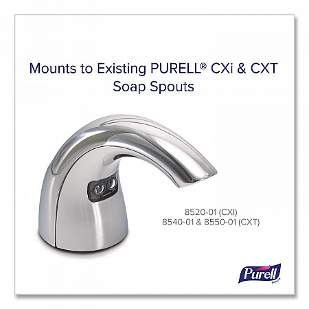 CX10 Counter Mount Soap Dispenser Retrofit Kit, 2,000 mL, 2.28 x 5.82 x 4.04, Graphite (891501)