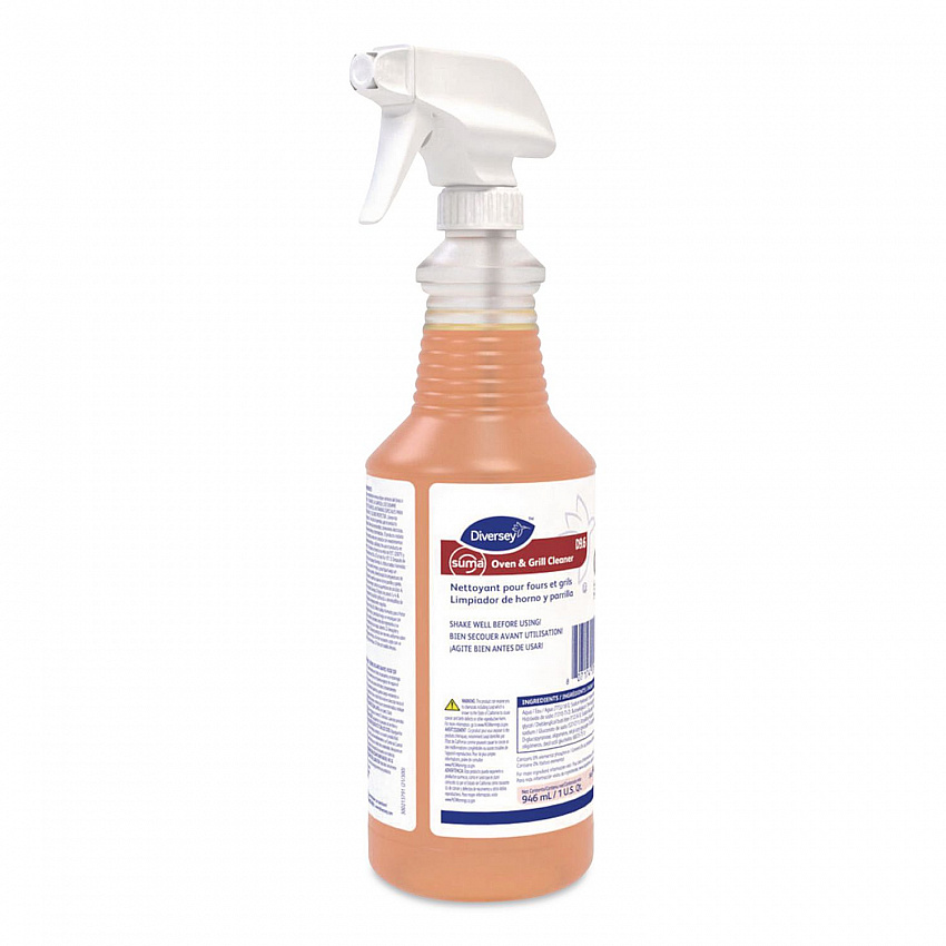 Suma Oven and Grill Cleaner, 32 oz, Spray Bottle, 12/Carton (948049)