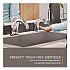 One Shot Soap Dispenser - Touch Free, Foam, 800 mL/1,600 mL, 11 x 14 x 3.5, Chrome (1938171)