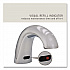 One Shot Soap Dispenser - Touch Free, Foam, 800 mL/1,600 mL, 11 x 14 x 3.5, Chrome, 4/Carton (1938171CT)
