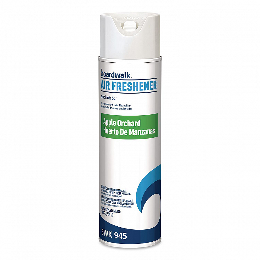 Aerosol Air Freshener, Apple Orchard, 10 oz Aerosol Spray, 6/Carton (945)