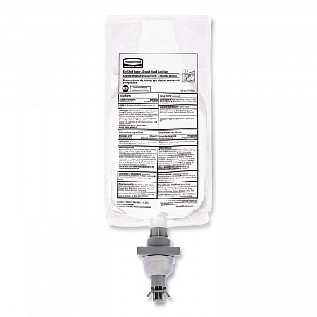 AutoFoam Refill With Alcohol Foam Hand Sanitizer, Clear, 1,000 mL, Unscented, 4/Carton (2080802)
