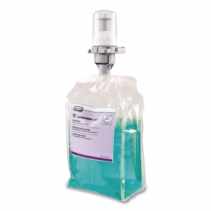 Enriched-Foam Soap Refill, Vanilla/White Peach Scent, 1,300 mL, 3/Carton (3486571)