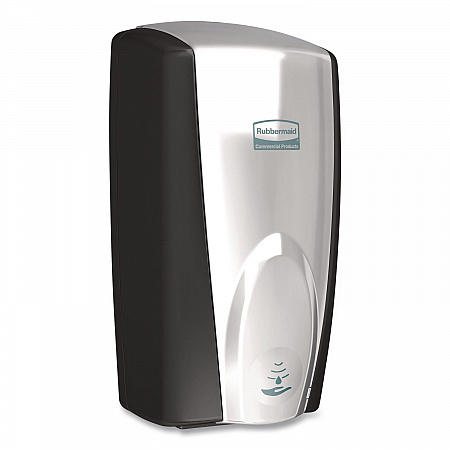 AutoFoam Touch-Free Dispenser, 1,100 mL, 5.2 x 5.25 x 10.9, Black/Chrome (750411)