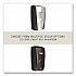AutoFoam Touch-Free Dispenser, 1,100 mL, 5.2 x 5.25 x 10.9, Black/Chrome (750411)
