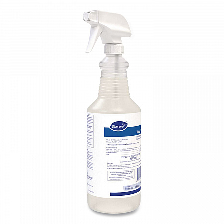 Virex TB Disinfectant Cleaner, Lemon Scent, Liquid, 32 oz Bottle, 12/Carton (04743)