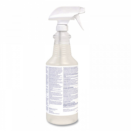 Virex TB Disinfectant Cleaner, Lemon Scent, Liquid, 32 oz Bottle, 12/Carton (04743)