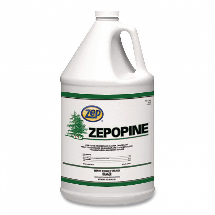 Zepopine, Pine Scent, 1 gal Bottle, 4/Carton (183424)