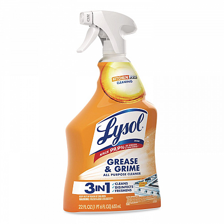 Kitchen Pro Antibacterial Cleaner, 22 oz Spray Bottle (79556EA)