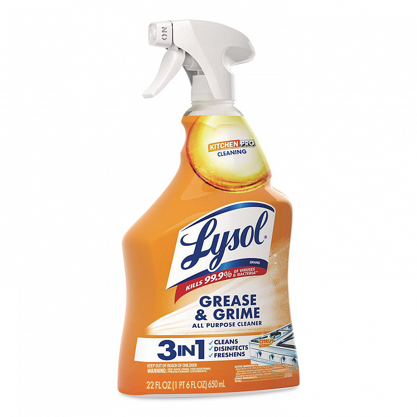 Kitchen Pro Antibacterial Cleaner, 22 oz Spray Bottle (79556EA)