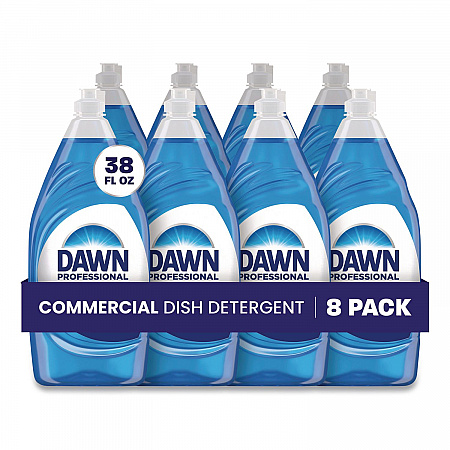 Manual Pot/Pan Dish Detergent, Original Scent, 38 oz Bottle, 8/Carton (45112CT)