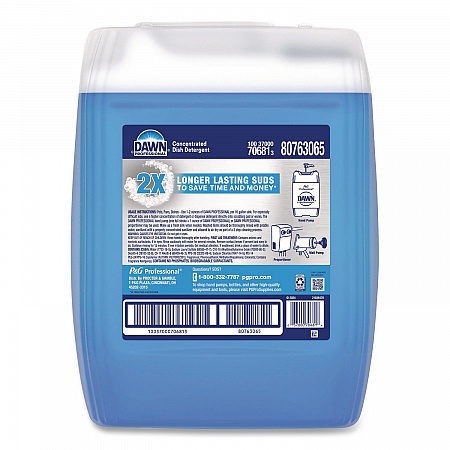 Manual Pot/Pan Dish Detergent, Original Scent, 5 gal Cube (70681)