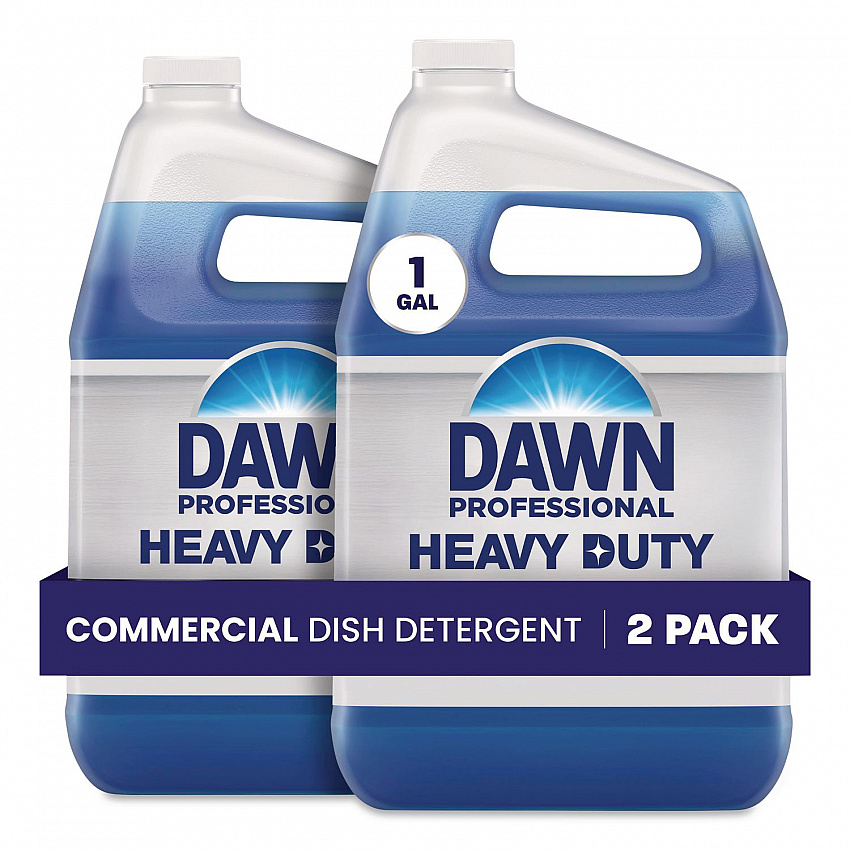 Heavy-Duty Manual Pot/Pan Dish Detergent, Original Scent, 1 gal Bottle, 2/Carton (08838)