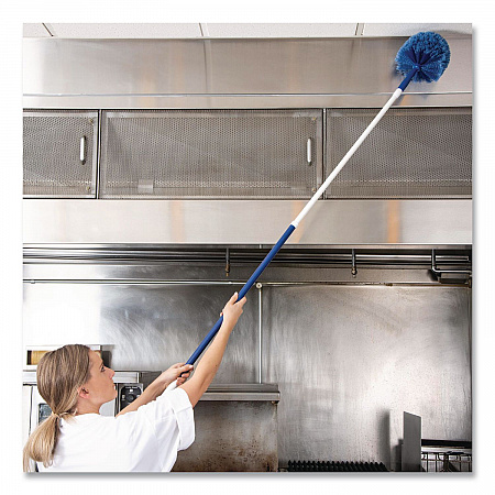 Flo-Pac Round Duster with Soft Flagged PVC Bristles, 7