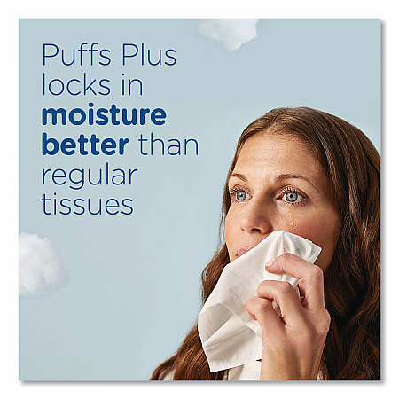 Plus Lotion Facial Tissue, 2-Ply, White, 56 Sheets/Box, 24 Boxes/Carton (34899CT)