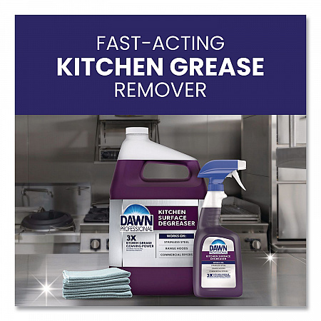 Kitchen Surface Degreaser, 32 oz Spray Bottle, 6/Carton (07308)