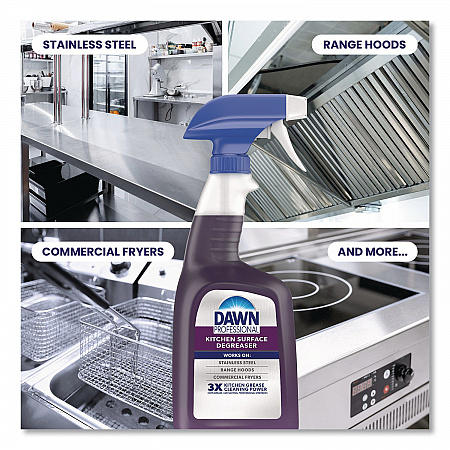 Kitchen Surface Degreaser, 32 oz Spray Bottle, 6/Carton (07308)