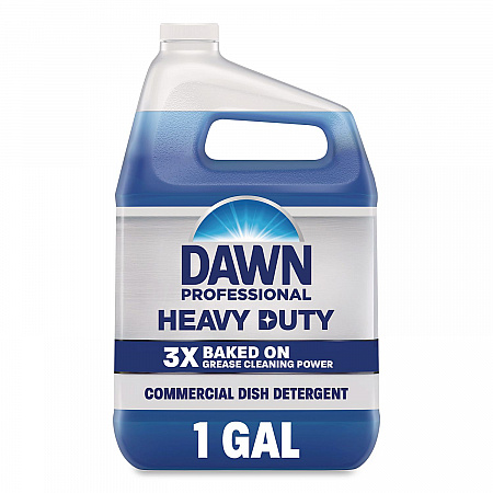 Heavy-Duty Manual Pot/Pan Dish Detergent, Original Scent, 1 gal Bottle, 4/Carton (08837)