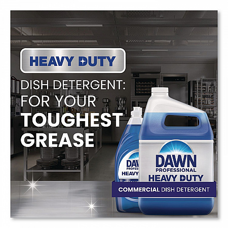 Heavy-Duty Manual Pot/Pan Dish Detergent, Original Scent, 1 gal Bottle, 4/Carton (08837)