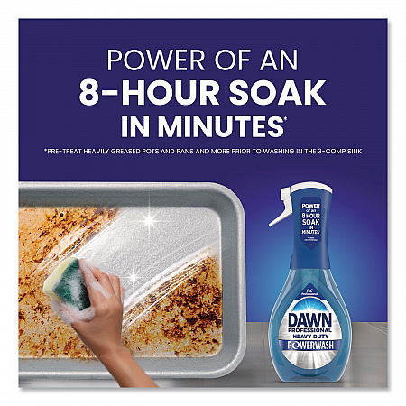 Heavy Duty Powerwash Commercial Dish Spray, Fresh Scent, 16 oz, 6 Pack: 6 Starter Kits (12301)