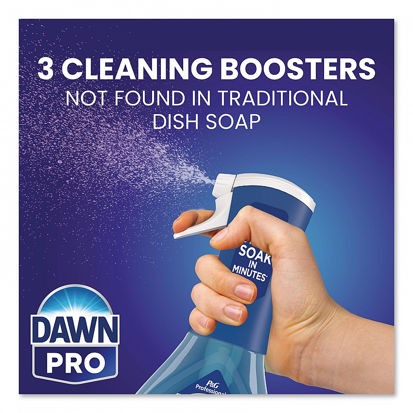 Heavy Duty Powerwash Commercial Dish Spray, Fresh Scent, 16 oz, 6 Pack: 6 Starter Kits (12301)