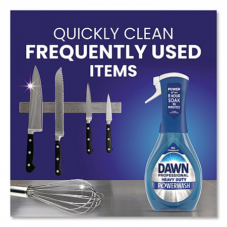 Heavy Duty Powerwash Commercial Dish Spray, Fresh Scent, 16 oz, 6 Pack: 6 Starter Kits (12301)